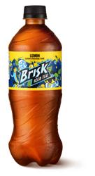 Brisk Iced Tea Lemon - 20 oz Bottle
