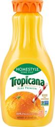 Tropicana Homestyle Some pulp - 52oz Bottle