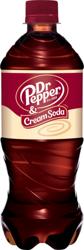 Dr Pepper Cream Soda - 20 oz Bottle