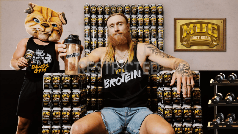 MUG® Root Beer and George Kittle mix up MUG Brotein: The DIY Gainz