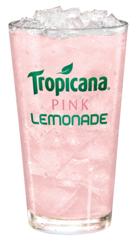 Tropicana Pink Lemonade - Glass Fountain Cup