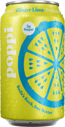 Poppi Ginger Lime 12oz