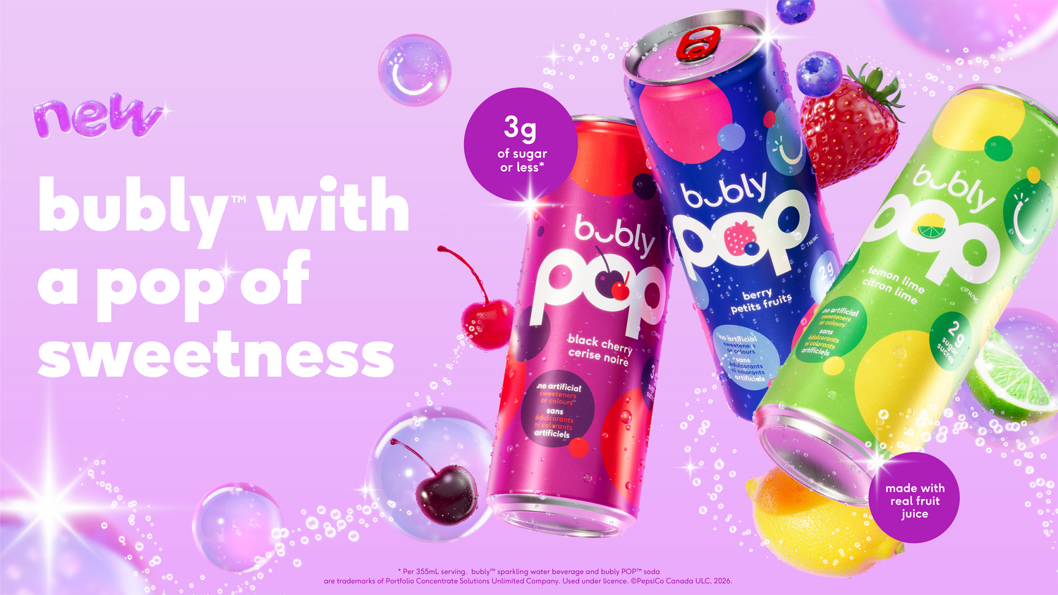 bubly pop black cherry