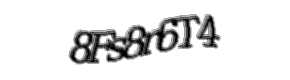 Security check image, please type the characters shown