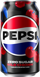 Pepsi Zero Sugar Wild Cherry - 12 oz Can Dry