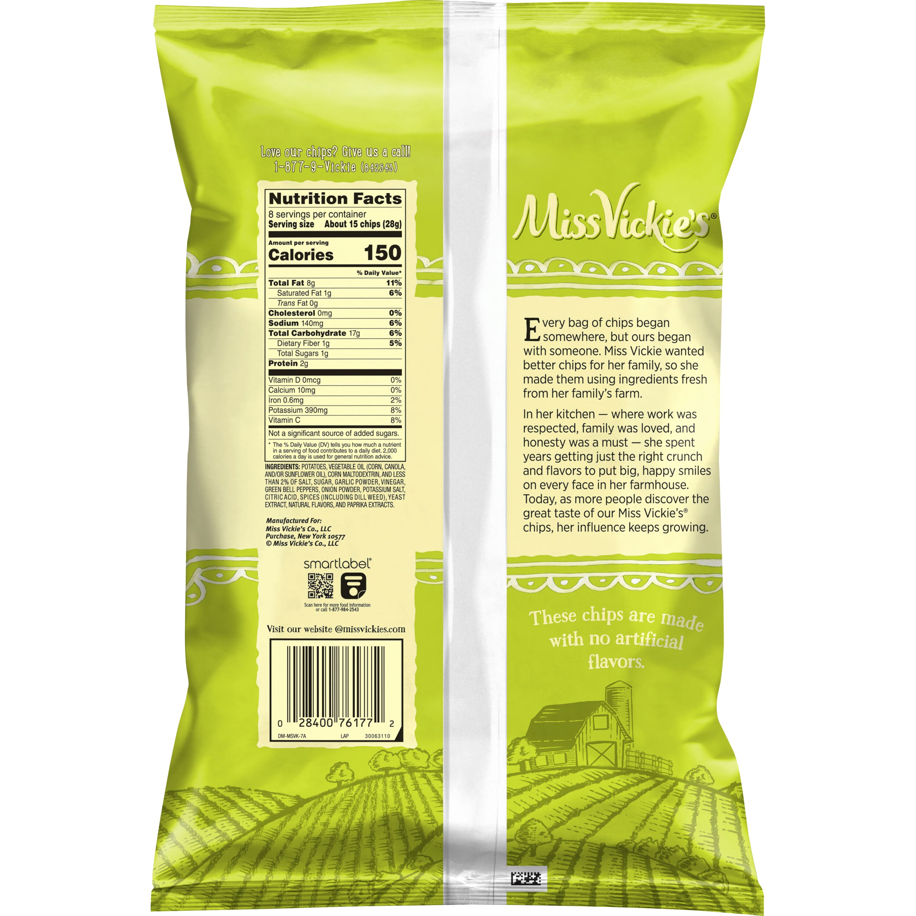miss vickie's dill pickle chips
