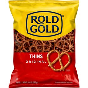 Rold Gold Thins Pretzel Original 3 1/2 Oz