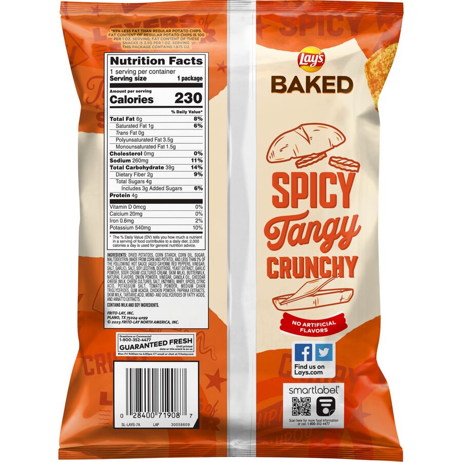 Baked Lays Ingredients