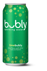 Bubly Sparkling Water Lime - 16 oz Can