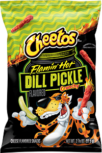 Cheetos® Flamin' Hot® Dill Pickle Flavored Snacks - Shop Now at Snacks.com
