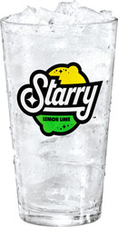 Starry Lemon Lime - Glass Fountain Cup