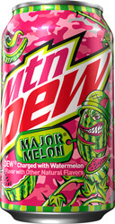 Mtn Dew Mejor Melon - 12 oz Can