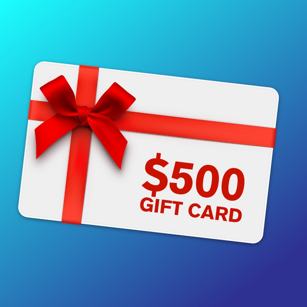 $500 Weekly Gift Card Giveaway 4 - P7 2025