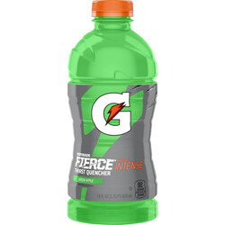 Gatorade Fierce Thirst Quencher Green Apple - 28 oz Bottle