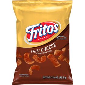 Fritos Flavored Corn Chips Chili Cheese 3 1/2 Oz