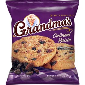 Grandma's Cookies Oatmeal Raisin 2 7/8 Oz
