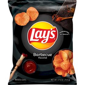 Lay's Potato Chips Barbecue Flavored 2 5/8 Oz