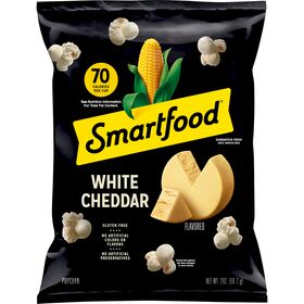 Smartfood Popcorn White Cheddar Flavored 2 Oz