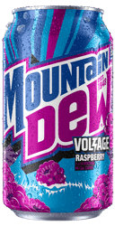 Mountain Dew Voltage Raspberry - 12 oz can