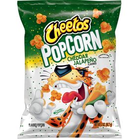 Cheetos Popcorn Flavored Popcorn Cheddar Jalapeno Flavored 2 Oz