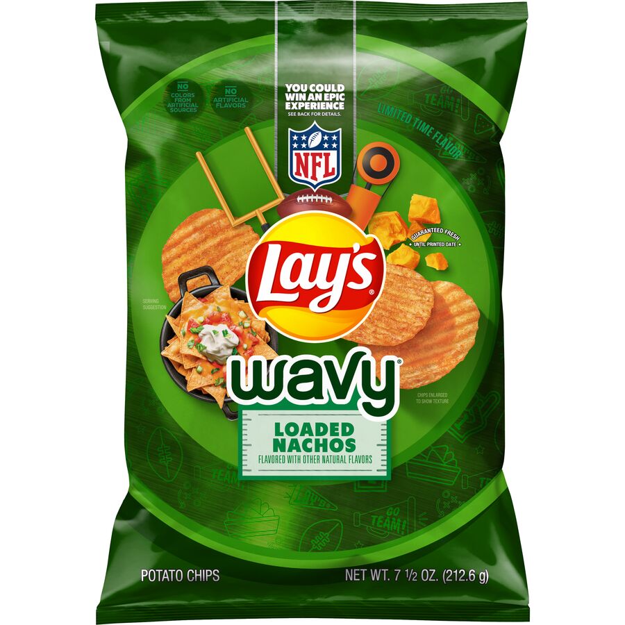 Lay's® Wavy Loaded Nachos Potato Chips