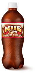 Mug Root Beer - 20 oz Bottle