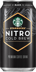 Starbucks Nitro Cold Brew Unsweetened Black - 9.6 oz Can