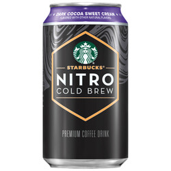 Starbucks Nitri Dark Cocoa Sweet Cream - 9.6 oz Can