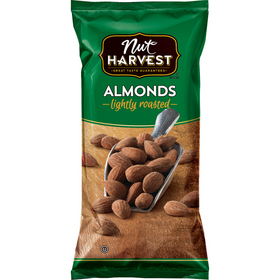 Nut Harvest® Lightly Roasted Almonds, 8 Count - Shop Now at Snacks.com