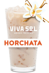 Viva Sol Horchata - Glass Fountain Cup