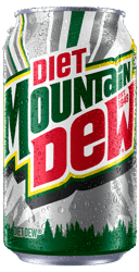 Mountain Dew Diet- 12 oz can