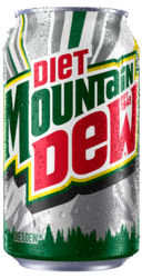 Mountain Dew Diet- 12 oz can