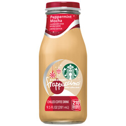 Starbucks Frappuccino Peppermint Mocha - 9.5 oz Bottle