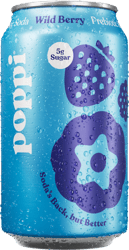 Poppi WildBerry 12oz