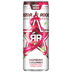 Rockstar Unplugged Raspberry Cucumber - 16 oz Can