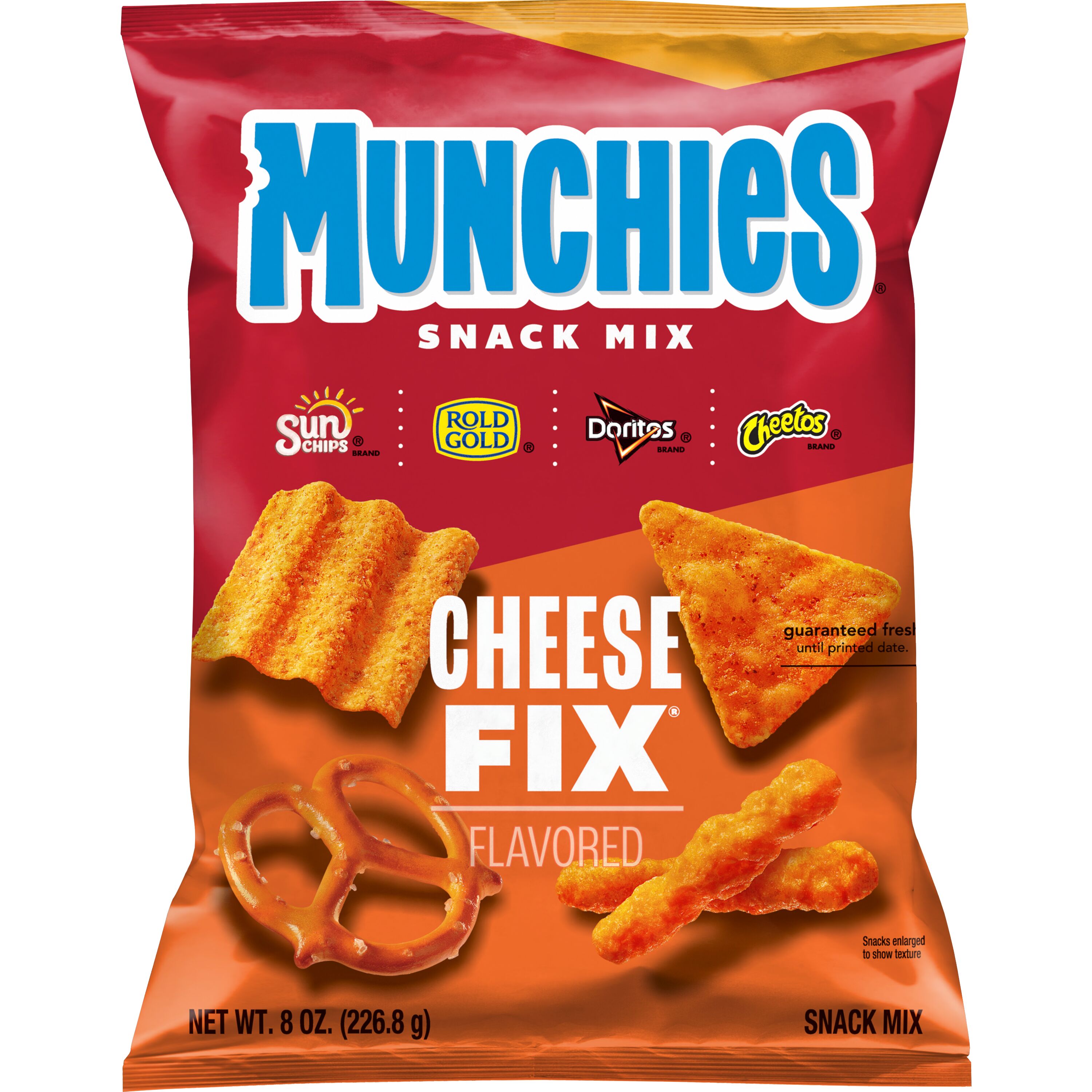 Munchies® Cheese Fix Flavored Snack Mix - Shop Now at Snacks.com
