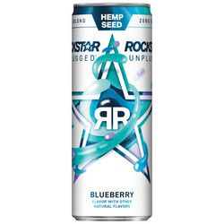 Rockstar Unplugged Blueberry - 16 oz Can