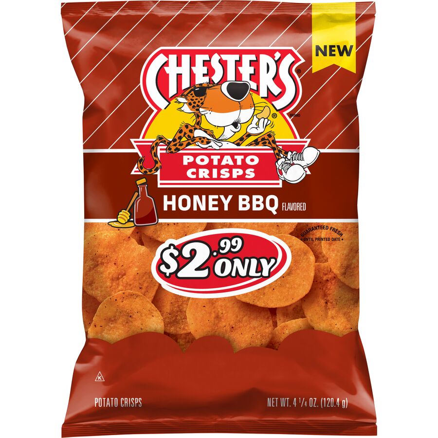 Chester's® Honey BBQ Flavored Potato Crisps