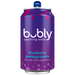 Bubly Blueberry Pomegranate - 12 fl oz