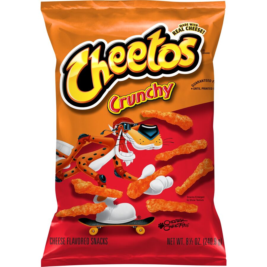 Cheetos® Crunchy Cheddar Jalapeno Flavored Cheese Snacks, 3.25 oz - Food 4  Less