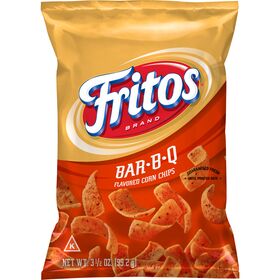 Fritos Flavored Corn Chips BarBQ 3 1/2 Oz