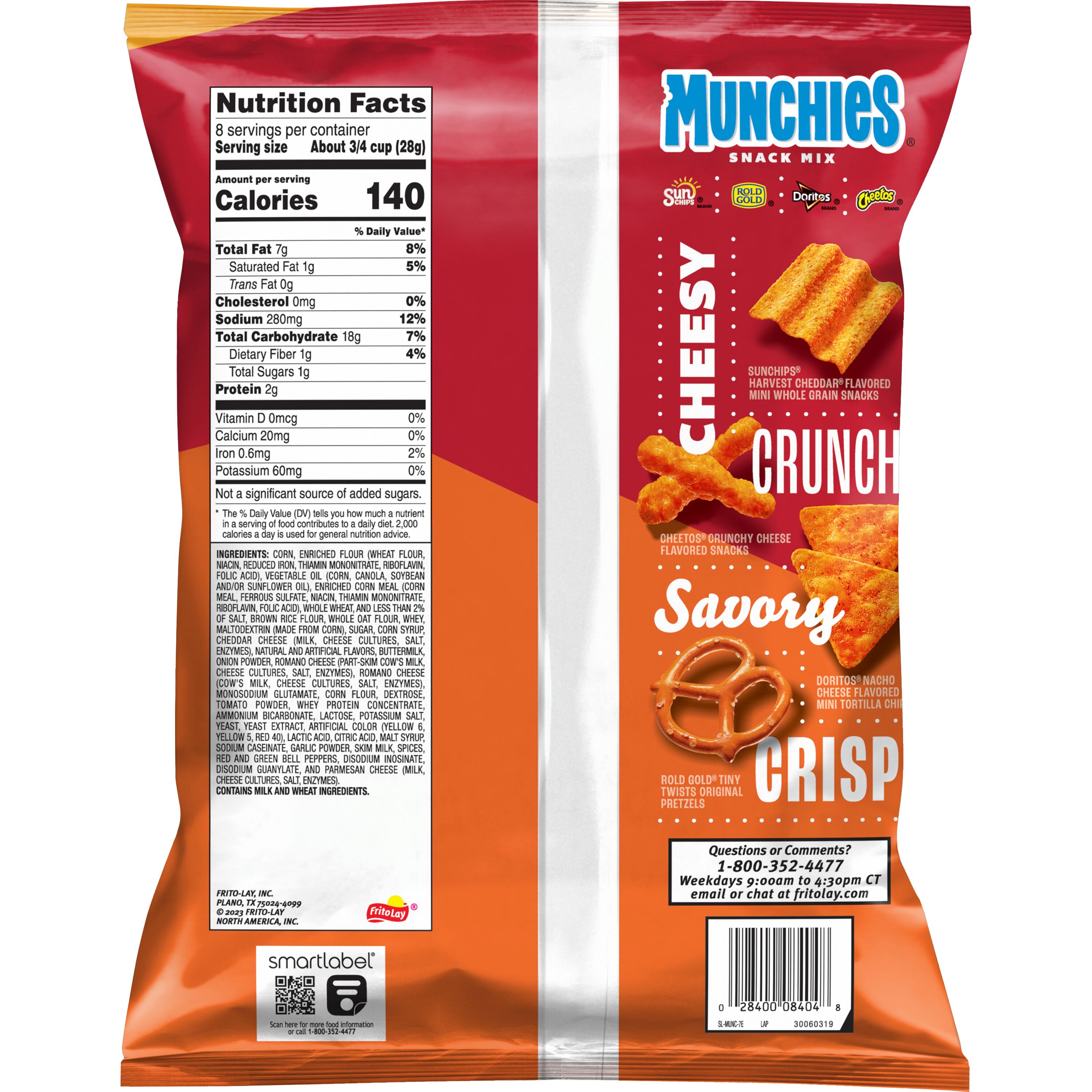 Munchies® Cheese Fix Flavored Snack Mix - Shop Now at Snacks.com