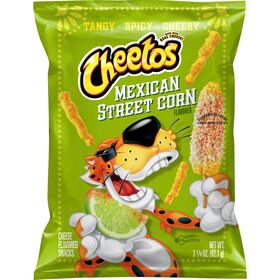 Cheetos Cheese Flavored Snacks Mexican Street Corn 3 1/4 Oz