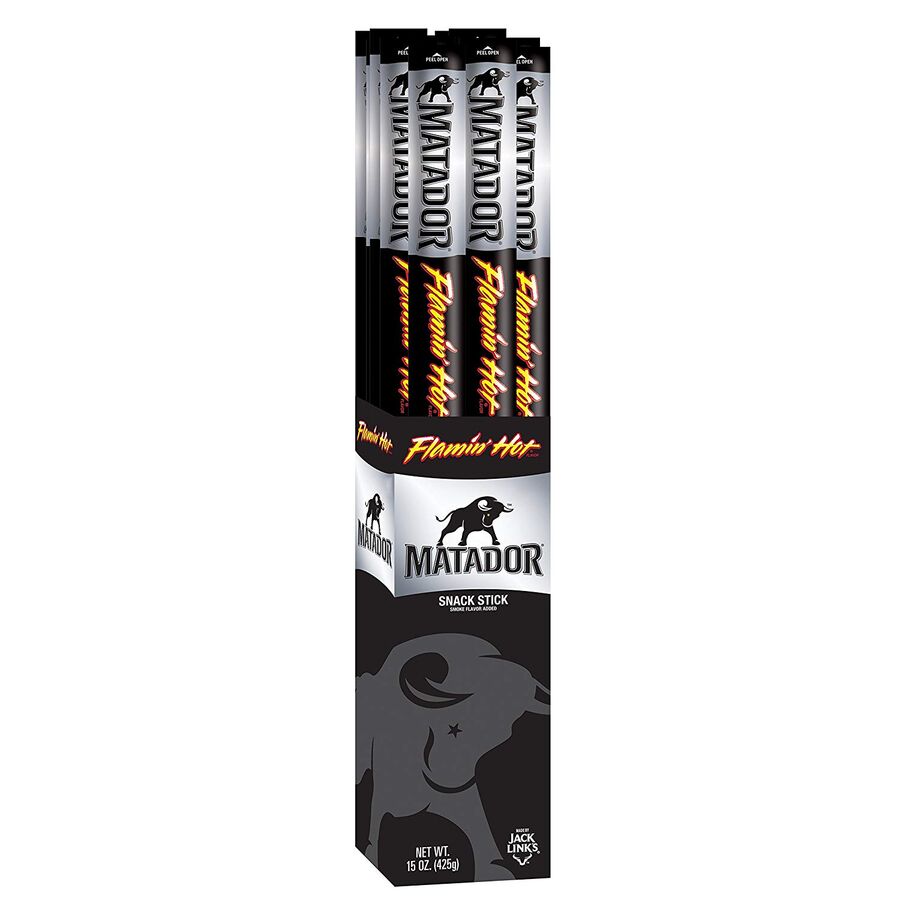 matador cigarettes Matador® Flamin' Hot® Flavored Snack Stick