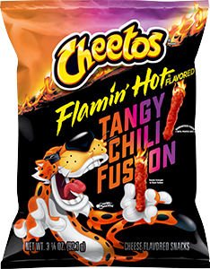 Cheetos Cheese Flavored Snacks Flamin' Hot Flavored 3 1/4 Oz