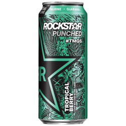 Rockstar Punched Tropical Berry - 16 oz Can