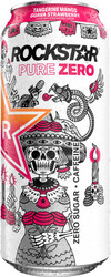 Rockstar Pure Zero Tangarine Mango Guava Strawberry - 16 oz Can