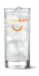 Bubly Sparkling Water Orange - Glass Tumbler