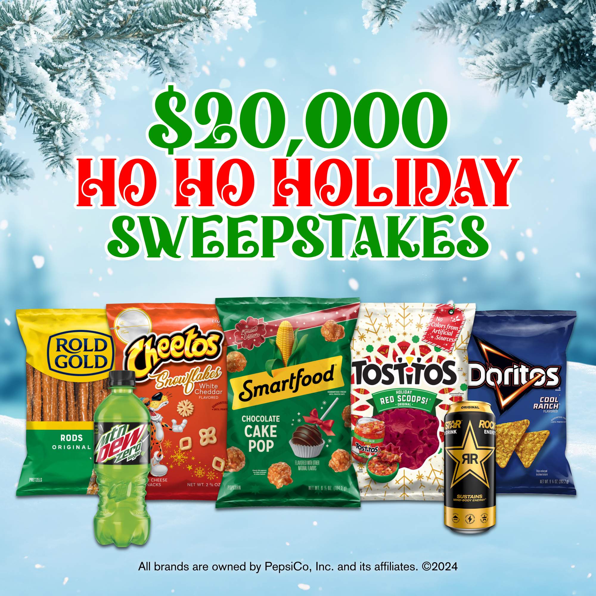 Holiday Sweepstakes Banner