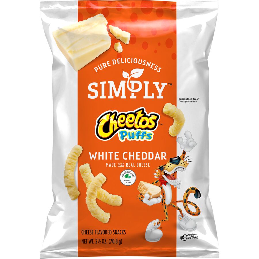 CHEETOS® Simply Puffs White Cheddar Cheese Flavored Snacks